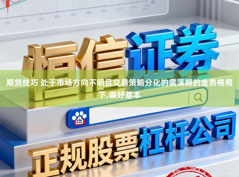 期货技巧 处于市场方向不明且交易策略分化的震荡期的走势格局下，偏好基本